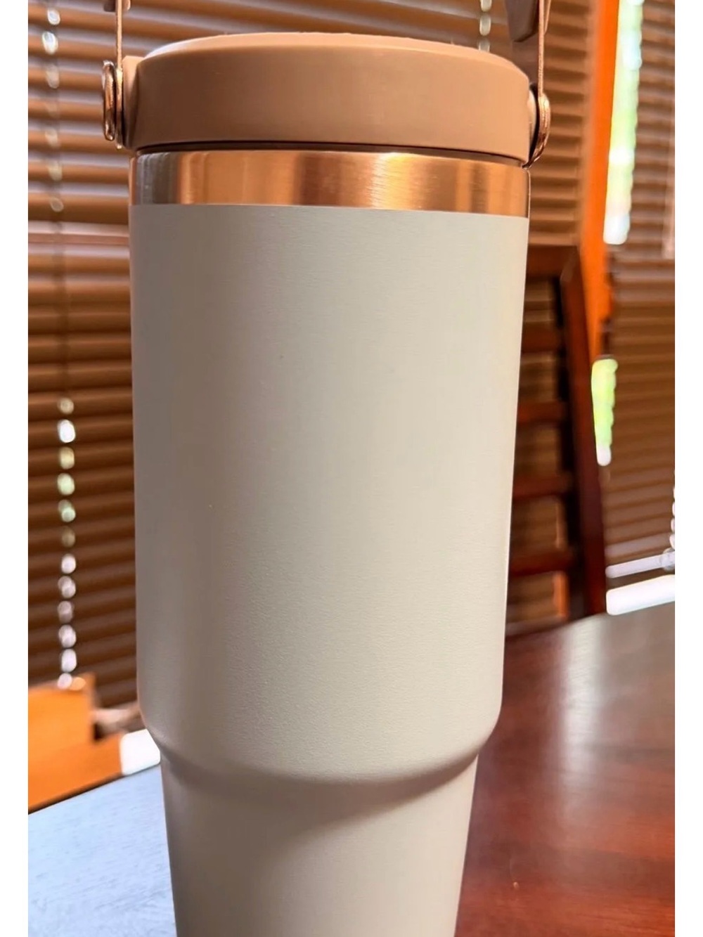 Baby Blue 40 Ounce Stainless Steel Insulated Drink Tumbler